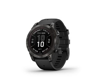 Multisport-älykello Garmin Fenix 7 Pro Sapphire Solar Musta