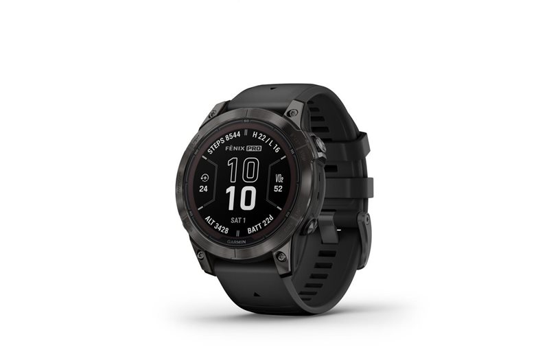 Multisport-älykello Garmin Fenix 7 Pro Sapphire Solar Musta