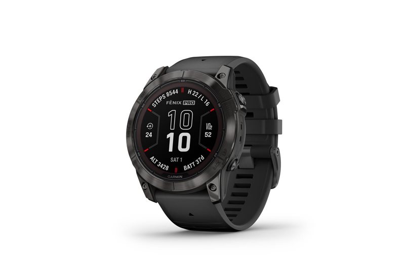 Multisport-älykello Garmin Fenix 7X Pro Sapphire Solar Musta