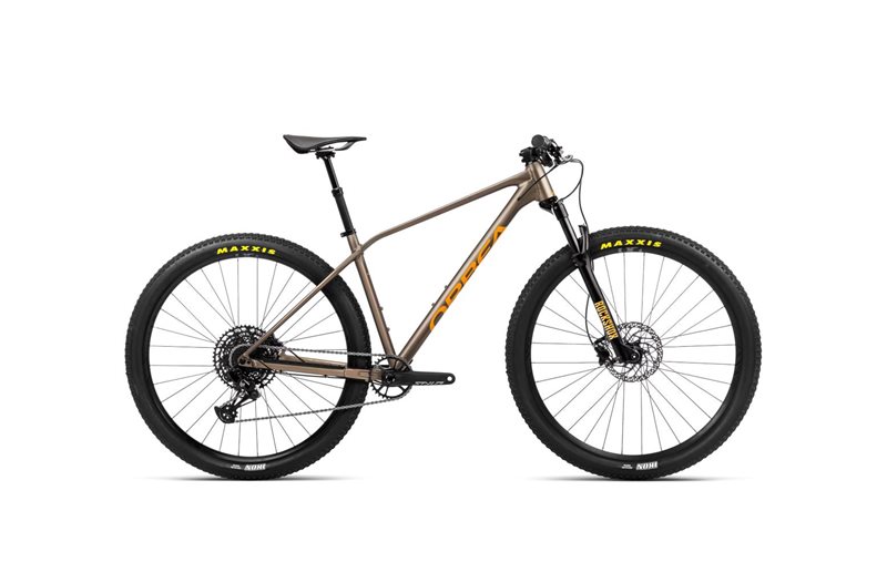 Orbea Maastopyörä Alma H10-Eagle Taupe Brown (Matt) - Mango (Gloss)