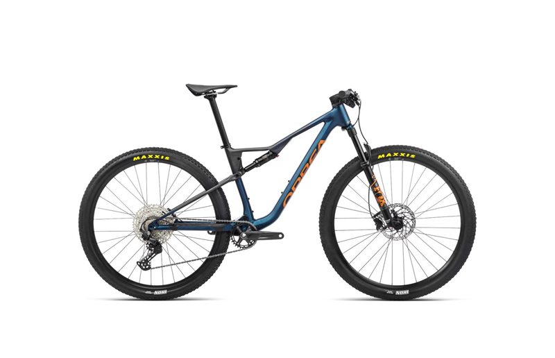 Täysjousto maastopyörä Orbea Oiz H30 Moondust Blue-Leo Orange (Matt)