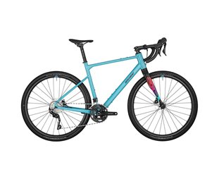 Naisten gravel pyörä Bergamont Grandurance 6 Shiny Ice Blue