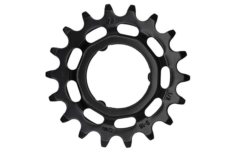 Sähköpyörän takaratas KMC Shimano 18T 1/8"