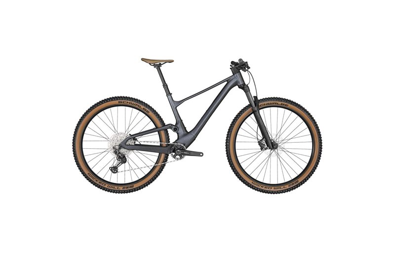 Täysjousto maastopyörä Scott Spark 960 Graniittie Musta