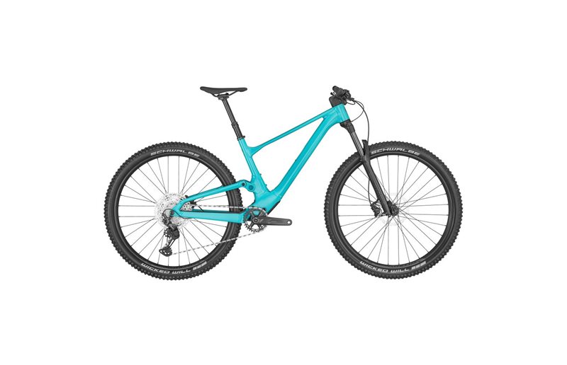 Täysjousto maastopyörä Scott Spark 960 Cerulean Sininen