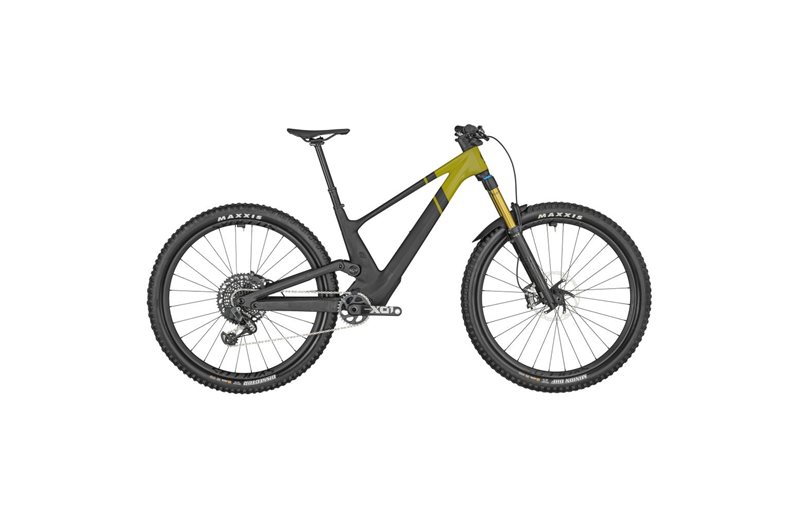 Täysjousto maastopyörä Scott Genius ST 900 Tuned Savana Vihreä