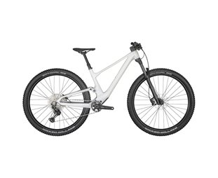 Täysjousto maastopyörä Scott Contessa Spark 930 Pearl Snow Valkoinen