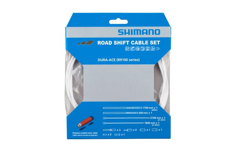 Shimano Vaijerisarja Dura-Ace Rs900 Valkoinen