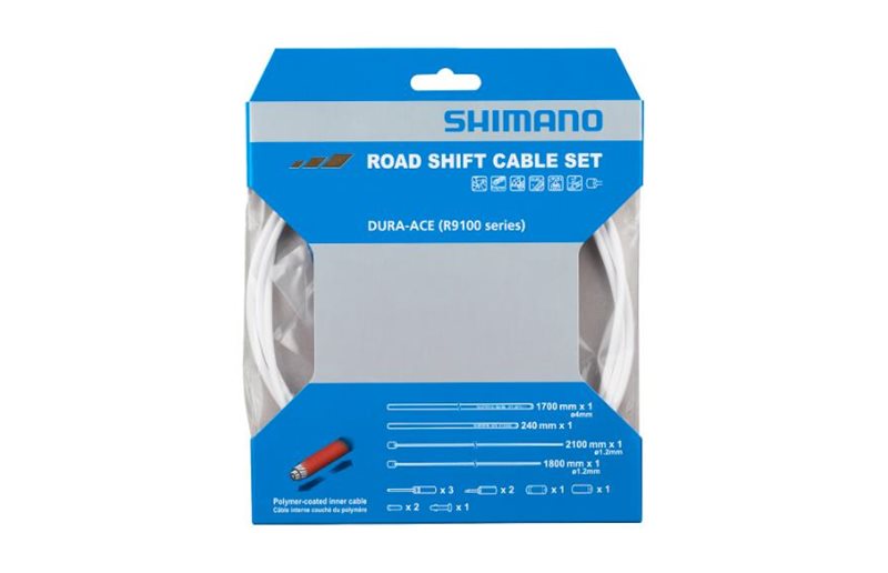 Skiftevajersæt Shimano Dura-Ace Rs900 hvid