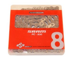 Ketju SRAM PC-830 7/8-vaihteinen 114L