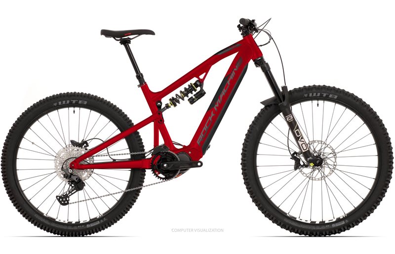 El-MTB Rock Machine Blizzard e70-297 Punainen/Musta