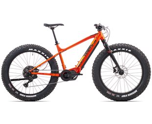 Fatbike sähköpyörä Rock Machine Vyöry E70-26_23 Oranssi/Hopea