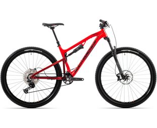 Täysjousto maastopyörä Rock Machine Blizzard XCM 30-29 Punainen/Musta