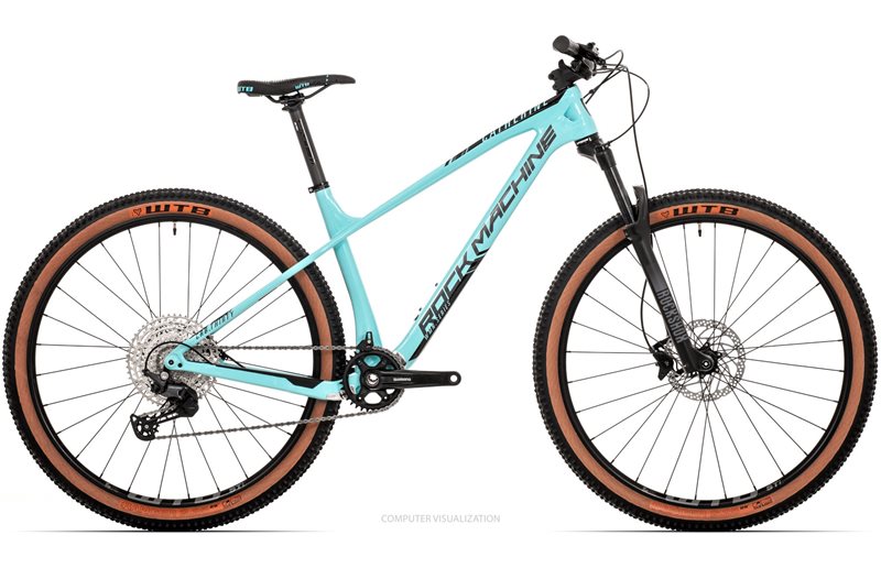 Rock Machine Hardtail Mtb Catherine Crb 30-29 _23 Blank Mint/Svart/Sølv