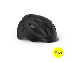 MET Cykelhjälm Urbex MIPS Black/Matt Glossy