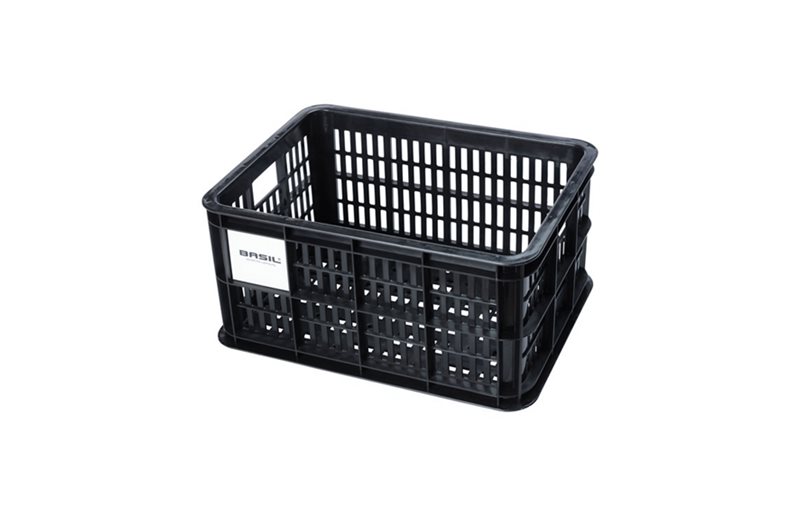Basil Cykelkurv til Bagagebærer Recycled S 17,5L Black