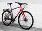 Trek Hybridcykel Fx 3 Disc Equipped Viper Red To Cobra Blood Fade