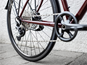 Trek Hybridcykel Fx 3 Disc Udstyret Viper Red to Cobra Blood Fade