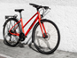 Hybridcykel Trek FX 2 Disc EQ Stagger Rød