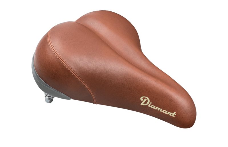 Satula Diamant Retro Saddle 260 Ruskea