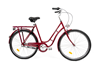 Kronan Naisten polkupyörä Original D3 3-vaihteinen punainen