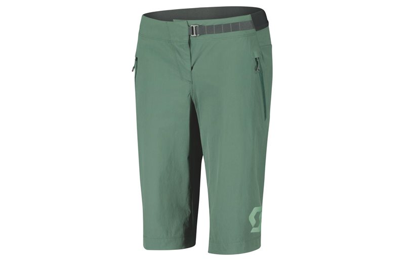 SCOTT Shorts Naisten Trail Vertic w/pad Smoked Green