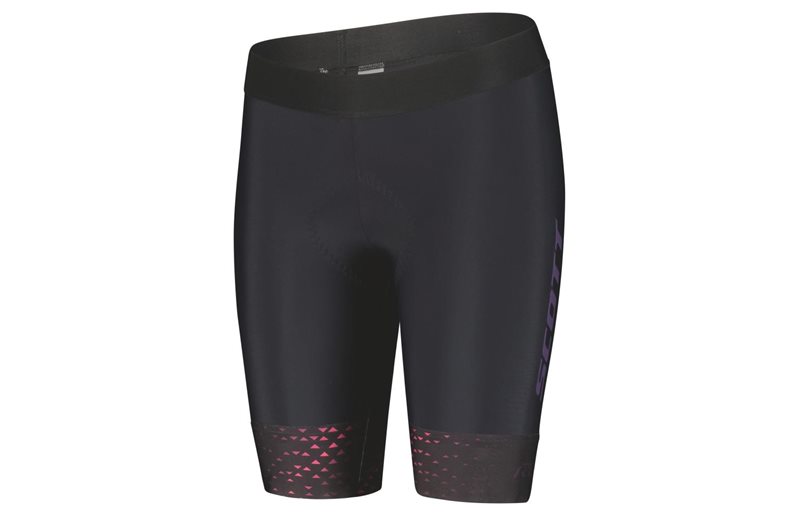 SCOTT Shorts Naisten RCPro +++ Musta/Tummanvioletti