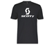 SCOTT T-shirt Herr Icon SS Black