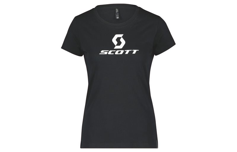 SCOTT T-shirt Dam Icon SS Black