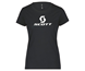 SCOTT T-shirt Dam Icon SS Black