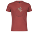 SCOTT T-shirt JR`s 10 Casual SS Burnt Red