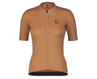 Scott Cykeltröja Dam RC Premium s/sl Rose Beige/Braze Orange