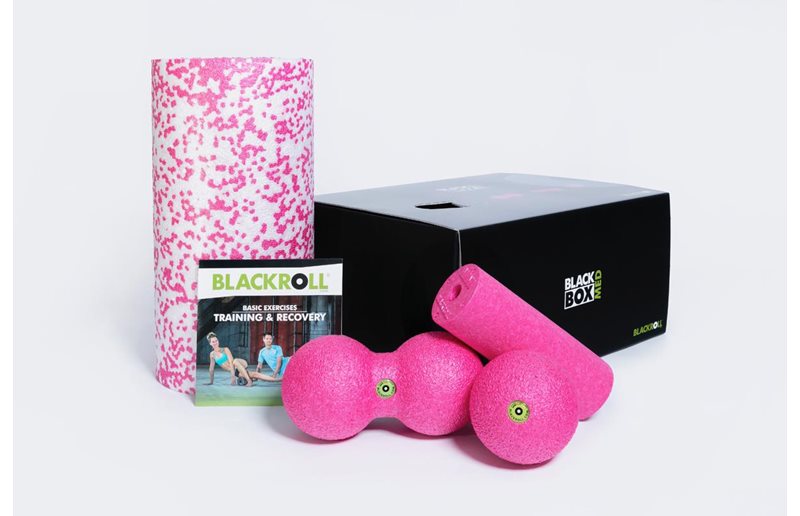 Blackroll Set Blackbox Medium With S & Fascia Pallot Musta