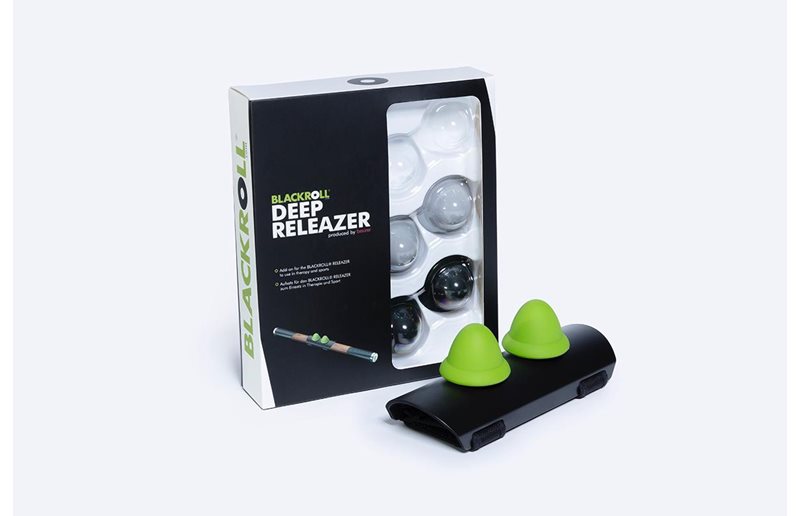 Blackroll Foamroller Deep Releazer Musta