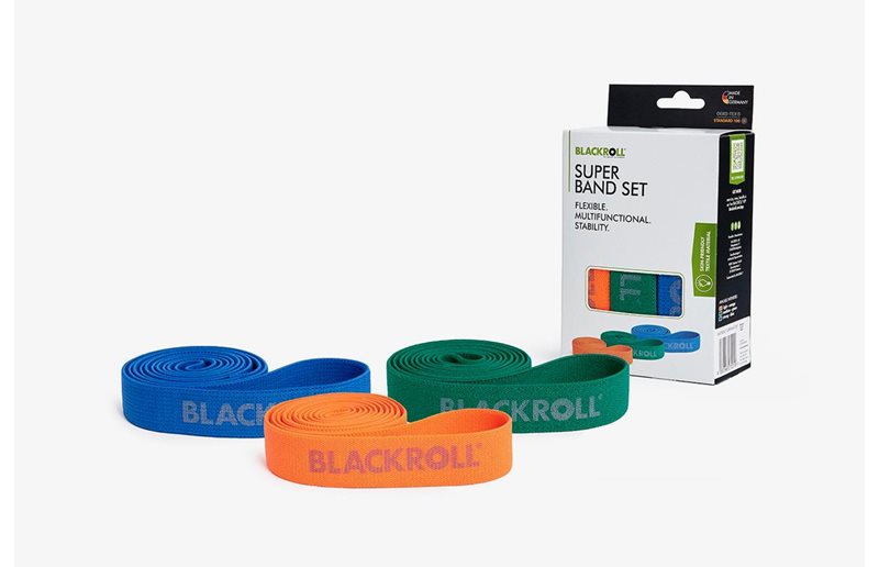 Blackroll Super Band Set Musta
