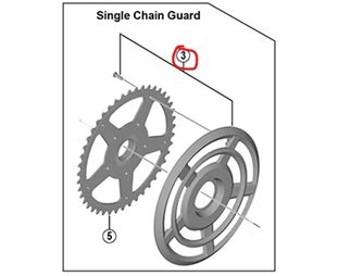 Shimano Ketjusuoja 44T Fc-E6000