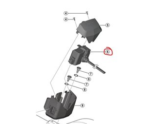 Valjaskokoonpano Shimano Steps Bm-E6010