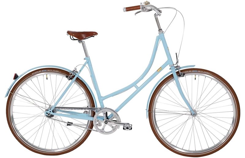 Bike By Gubi Damesykkel Nexus 8-gir Lysblå/Blue Heaven