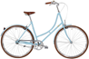 Bike By Gubi Naisten polkupyörä Nexus 8-vaihteinen vaaleansininen/Sininen Taivas