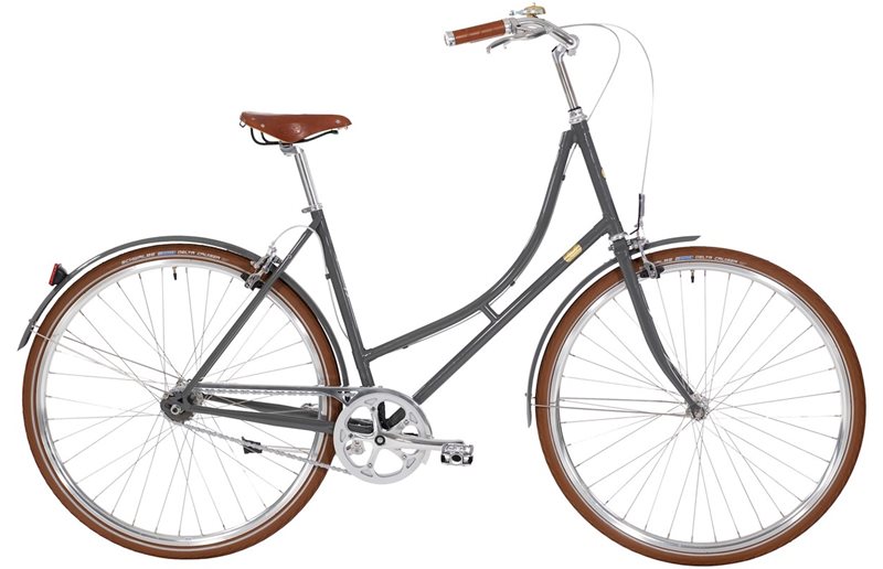 Bike By Gubi Naisten polkupyörä Nexus 8-vaihteinen harmaa/Gubi Harmaa