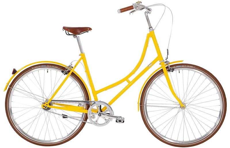 Bike By Gubi Naisten polkupyörä Nexus 8-vaihteinen keltainen/Keltainen Sunshine