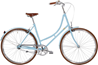 Bike By Gubi Naisten polkupyörä Nexus 7-vaihteinen vaaleansininen/Sininen Taivas