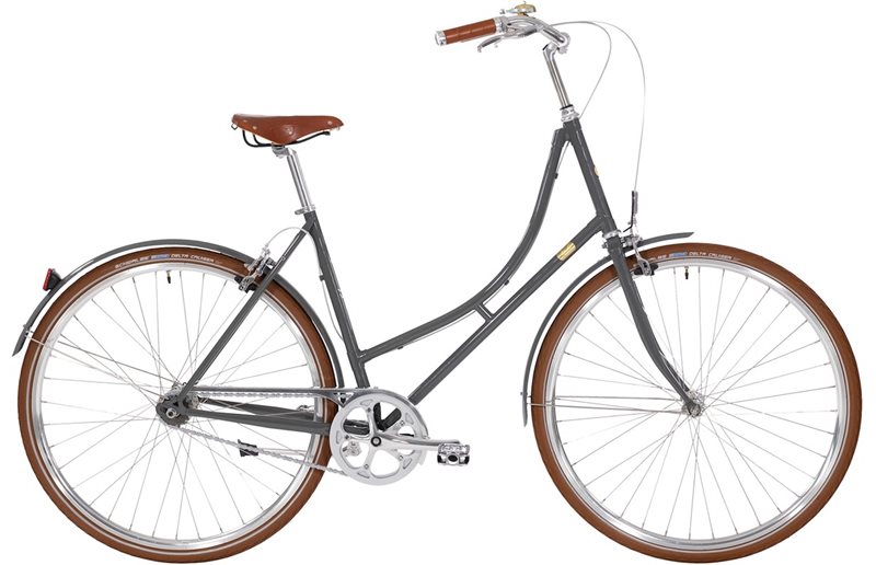 Bike By Gubi Naisten polkupyörä Nexus 7-vaihteinen harmaa/Gubi Harmaa