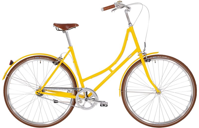 Bike By Gubi Damesykkel Nexus 7-gir Gul/Yellow Sunshine