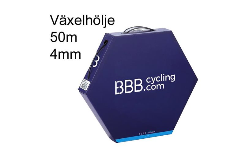 BBB Vaihdevaijerin kuori Shiftline 4mm Lex-Lc Musta