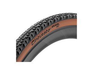 Pirelli Sykkeldekk Cinturato Gravel RC Svart/Brun 700C x 45mm
