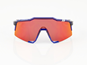 100% Sykkelbriller Trek Team Edition Speedcraft med HiPER-linse Blå/Rød En størrelse