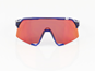 100% Sykkelbriller Trek Team Edition S3 med HiPER-linse Blå/Rød En størrelse