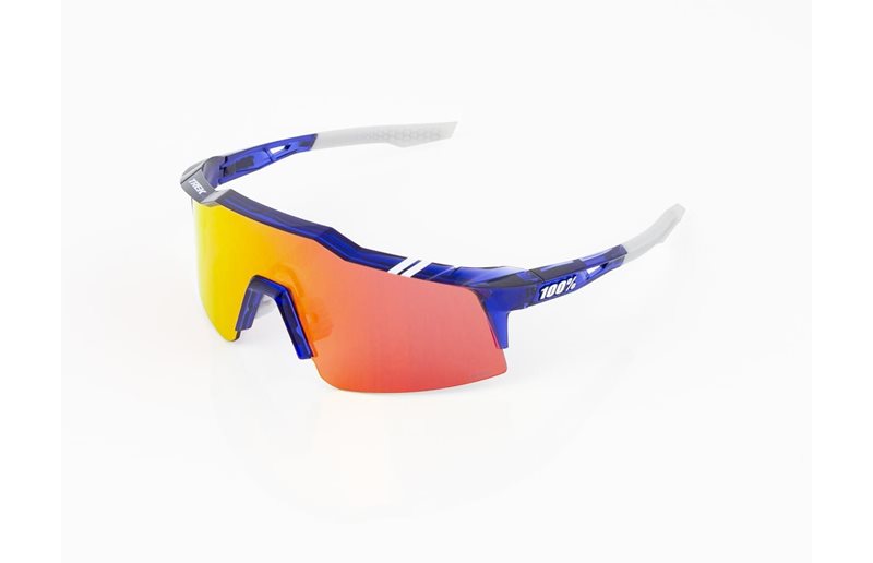 100% Sykkelbriller Trek Team Edition Speedcraft SL med HiPER-linse Blå/Rød One size