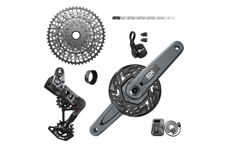 SRAM Komponenttiryhmä GX T-Type Eagle Voimansiirto AXS E-Bike 104BCD XS-1275 10-52T